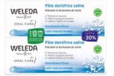 Duo Pâte Dentifrice Saline - 2 x 75 ml - Lot 2 x 75 ml