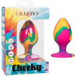 Cheeky Large Tiedye Anal Plug 1ut
