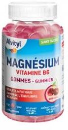 Magnésium Vitamine B6 Cerise 45 Gummies - Pot 45 gommes
