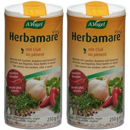A.Vogel Herbamare Sel marin aux légumes et au piment bio
