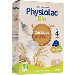 Bio Céréales Nature Dès 6 mois