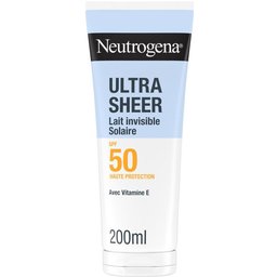 Ultra Sheer Lait Corps Hydratant Invisible Spf50