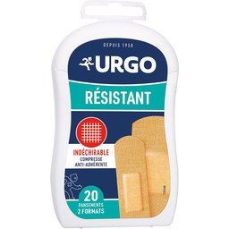 Résistant - Pansement prédécoupé, support tissu élastique, 2 formats