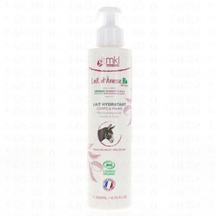 Lait d'Ânesse Bio Lait hydratant flacon pompe 200 ml