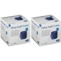 Peha-haft® Color blue 8 cm x 20 m