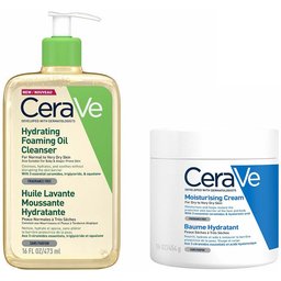 Huile Lavante Moussante Hydratante + Baume Hydratant visage et corps