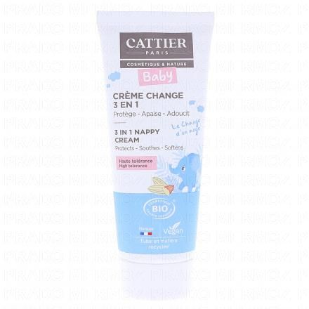 Bébé crème protectrice pour le change bio tube 75ml