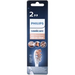 Cabezal Cepillo Dental Premium Blanco 1 Par