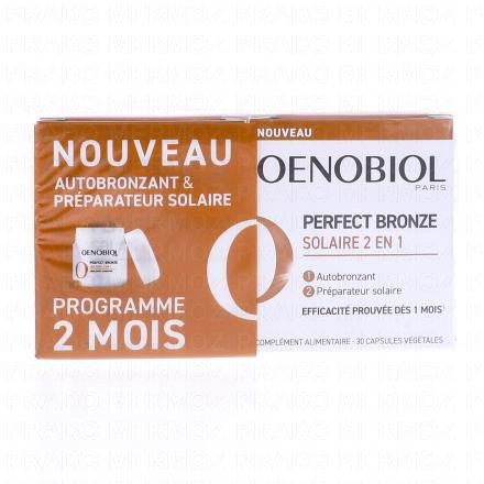 Perfect Bronze Solaire 2en1 lot de 2 * 30 comprimés