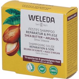 Shampooing Solide Réparation & Soin - Beurre de Karité + Huile d'Argan