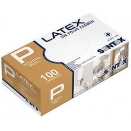 Gants en latex sans poudre Small 100pcs