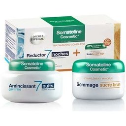 Gel Réducteur Frais 7 Nuits + Gommage Sucre Brun