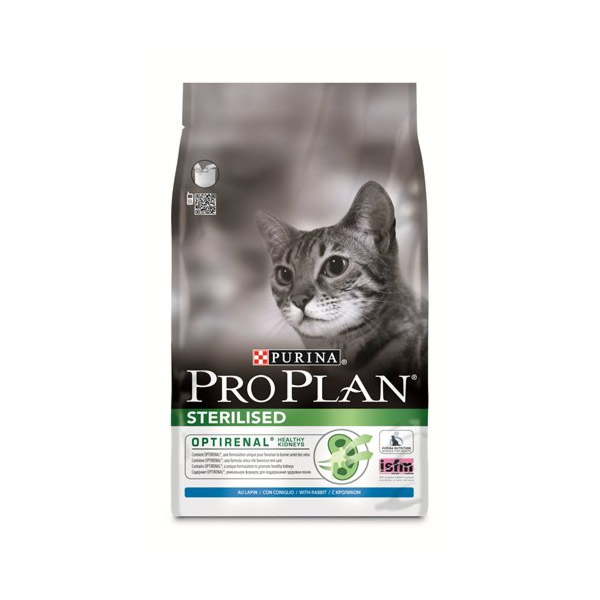 Proplan Sterelised OptiRenal Chat Adulte Lapin 3kg