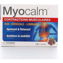 Myocalm Contractions Musculaires 30 Comprimés