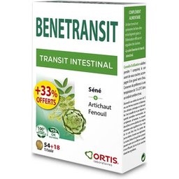 Benetransit Transit Intestinal 72 Comprimés