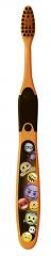 Junior Brosse à Dents 7-12 Ans avec Emoji Monster - Blister 1 brosse à dents