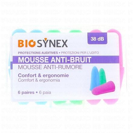 Protection auditive en mousse x6 paires