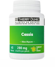 Cassis 280 mg : Conditionnement - 180 gélules