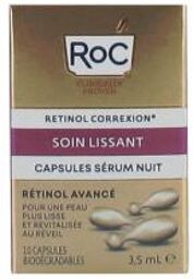 Retinol Correxion Soin Lissant Capsules Sérum Nuit 10 Capsules Biodégradables - Boîte 10 capsules