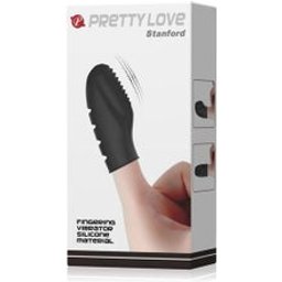 Joli dé à coudre d'amour avec vibration Stanford noir 1pc