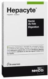 Hepacyte Santé du Foie Digestion 28 Comprimés - Boîte 28 comprimés