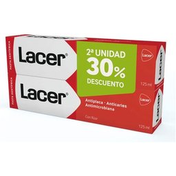 Dentifrice Fluoride 2x125ml