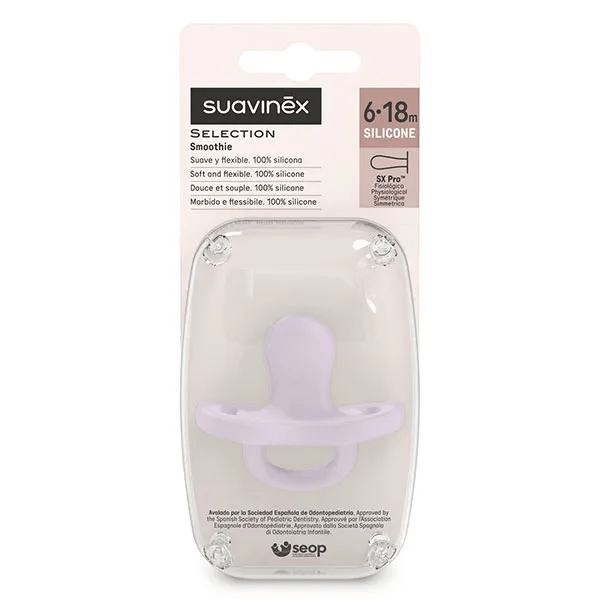 Sucette Réversible SXPRO 6 à 18 mois Colour Essence Mauve