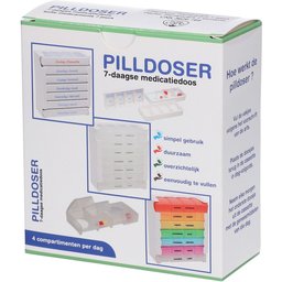 Pilulier Transparent – 1 Semaine