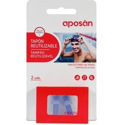 Aposán tapones oídos silicona adultos T-L 2uds