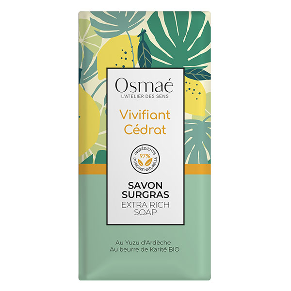 Savon vivifiant cédrat pain 100g