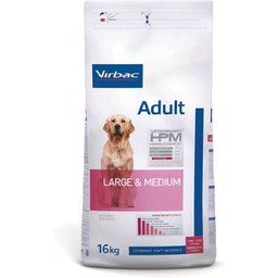 Veterinary HPM DOG Adult Large & Medium - Croquette, aliment complet pour chiot de race mo
