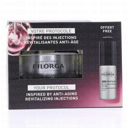 Coffret NCEF-Revitalize - Votre protocole Crème 50ml + sérum 5ml offert