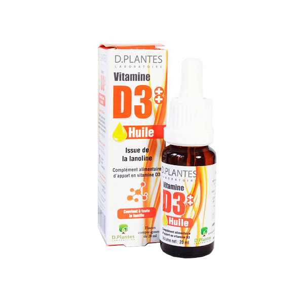 Vitamine D3 Huile 400UI 20ml