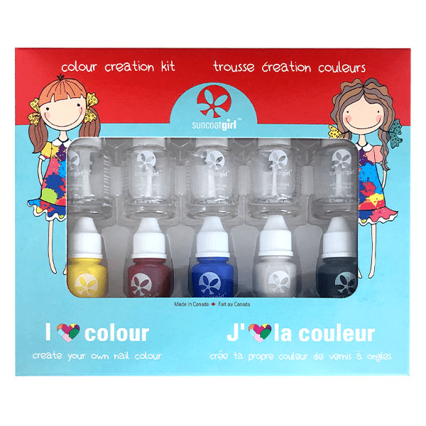 Girl Kit Vernis Création de Couleurs 5 x 12ml