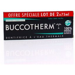 Pack Dentifrice Eau Thermale Bio 2x75ml