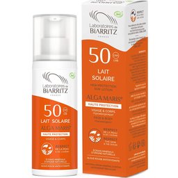 Les Laboratoires De Biarritz Lait Solaire Spf50 Certifié Bio