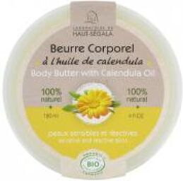 Beurre Corporel à l'Huile de Calendula Biologique 120 ml - Pot 120 ml