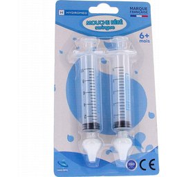 Mouche Bebé Seringue +6m 2 Unités