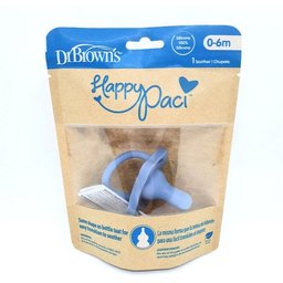 Dr Brown's Silicone Sucette Bleu 0- 6 M