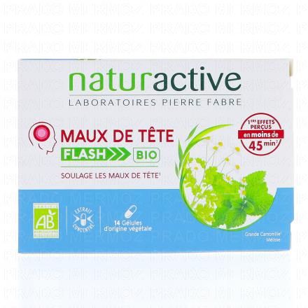 Maux de Tête Flash Bio x14 gélules