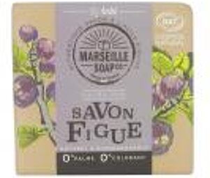 Marseille Soap - Savon Figue Certifié Cosmos Nat - 100 g - Pain 100 g