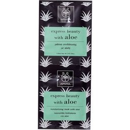 Masque facial à l'aloès 2x8ml