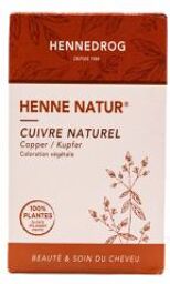 Henné Nature Cuivre Naturel Coloration Végétale 90 g - Boîte 90 g