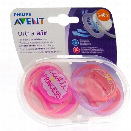 Ultra air Sucettes 6-18m