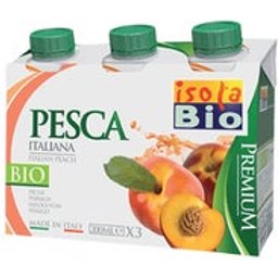 Jus de Pêche Bio 3x200ml