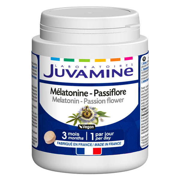 MÉLATONINE PASSIFLORE Format 3 mois 90 comprimés