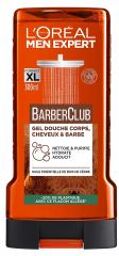 Men Expert Barber Club Gel Douche Corps, Cheveux et Barbe 3en1 300 ML - Flacon 300 ml
