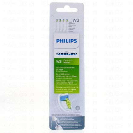 Sonicare W2 Optima tête de brosse standard blanche x2