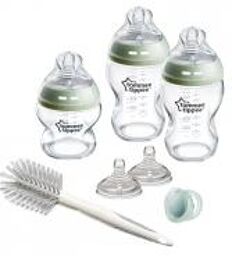 Natural Start Kit de Démarrage en Verre pour Nouveau-Né 0-3 Mois - Coffret 8 produits