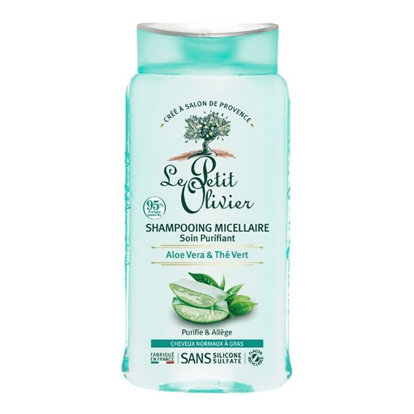- Shampooing Micellaire - Aloe Vera & Thé Vert 250ml